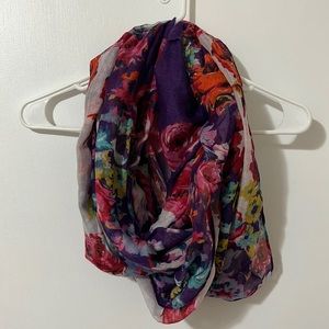 Floral Infinity Scarf